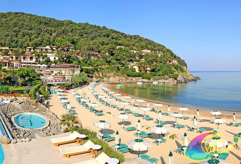 Spiaggia Hotel Hermitage Isola Elba