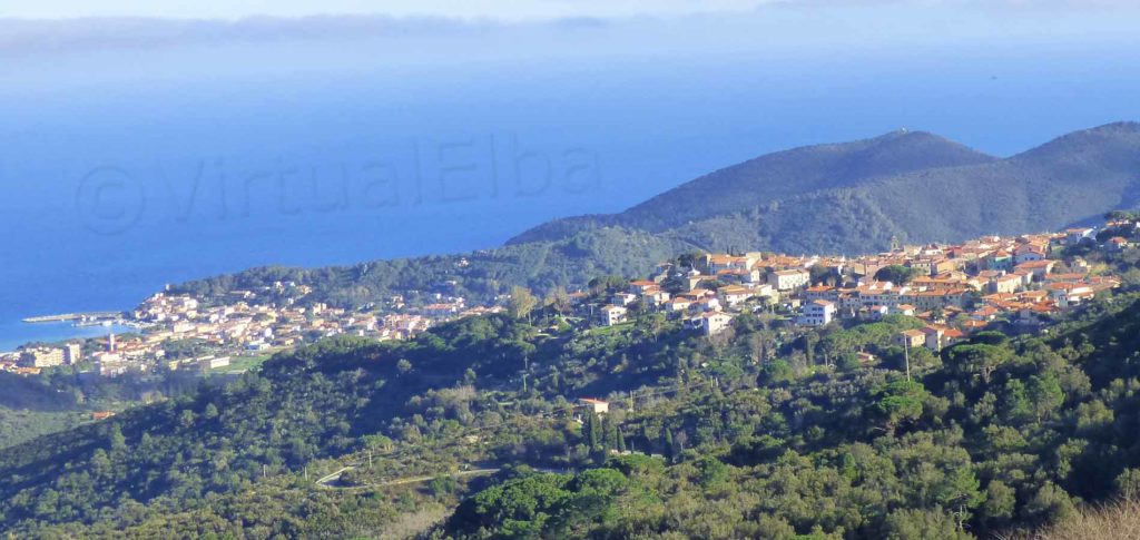 San Piero en Marina di Campo in de verte