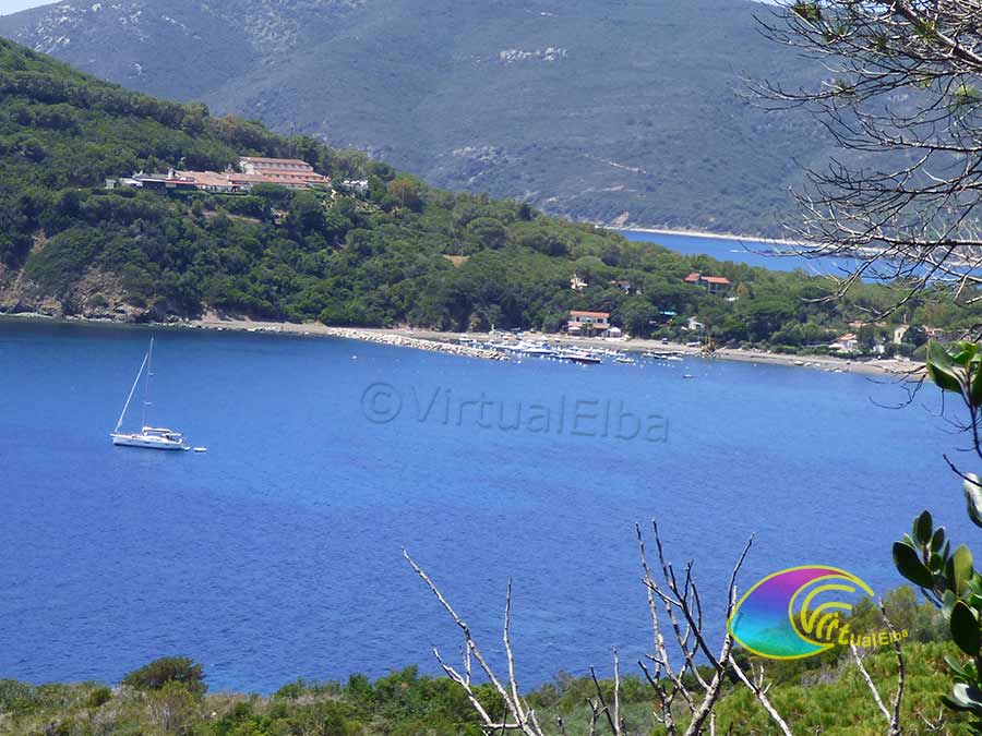 La spiaggia di Margidore all'interno di Golfo Stella
