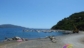 Il riparo per imbarcazioni alla destra della spiaggia di Margidore