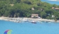 Il riparo imbarcazioni al lato della spiaggia di Margidore