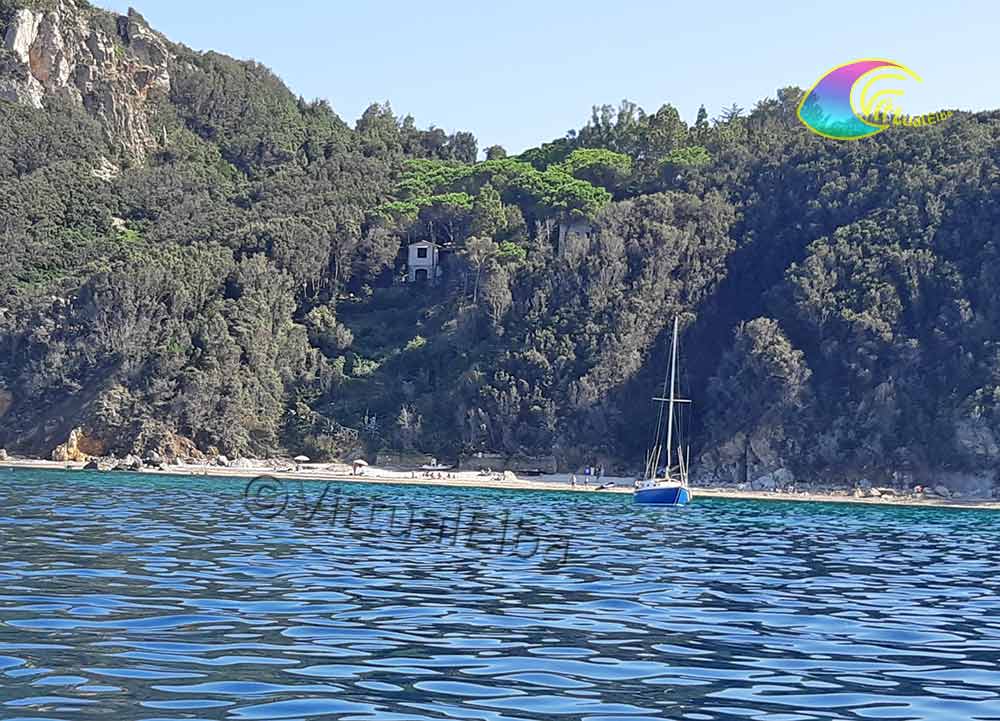 Strand van Seccione of Prunini Portoferraio