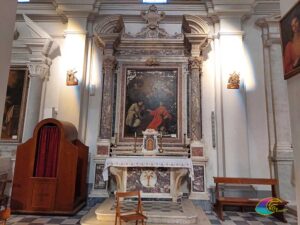 De altaarkapel van Santa Caterina