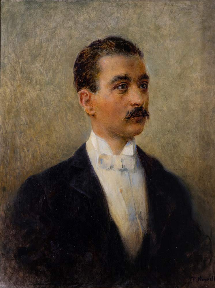 Kunstgallerij Foresiana portret van Pietro Gori Plinio Nomellini