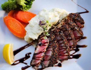 Elba vlak landrestaurant