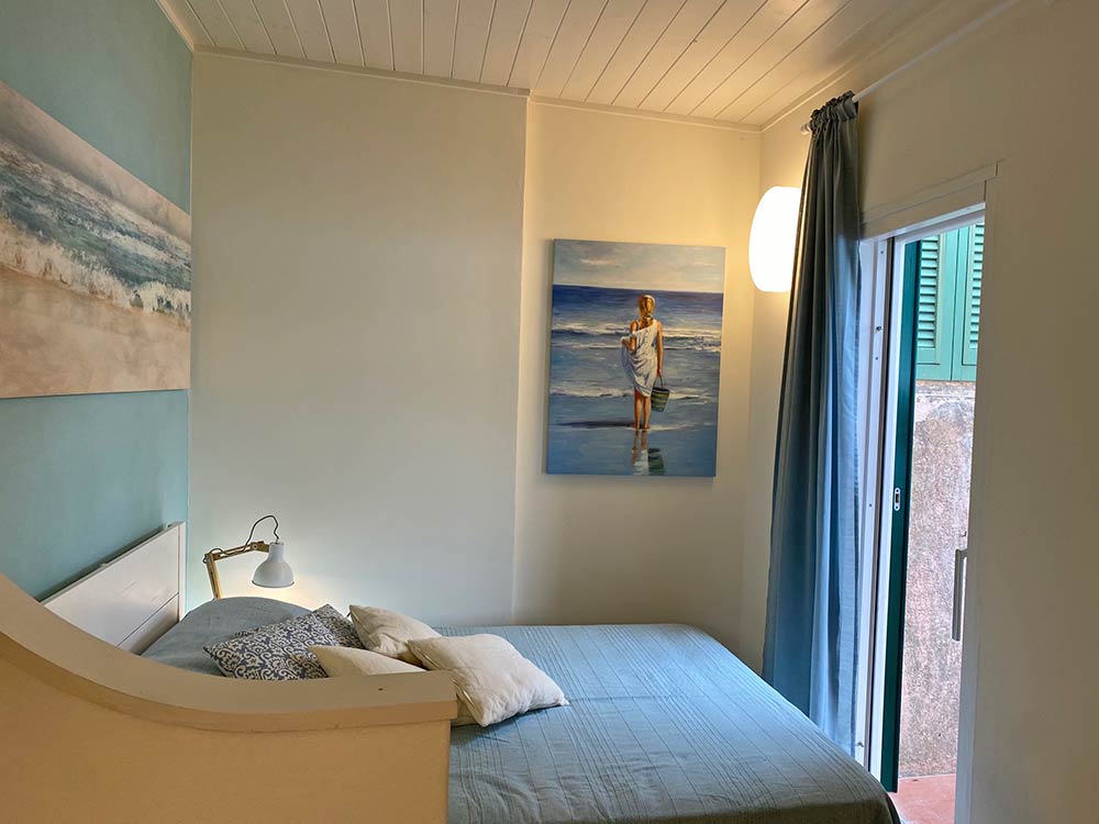 Kamer in het Gigli Scaglieri-appartement