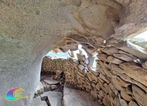Interieur van Marco's hut - Caprile, eiland Elba