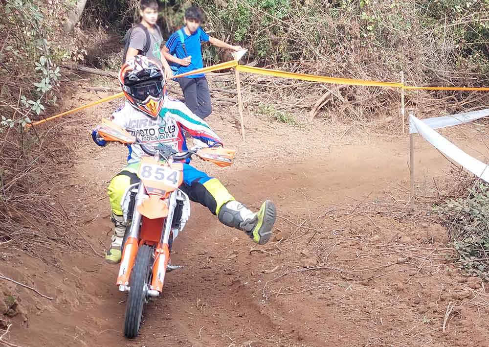 Giuliani Mattia - Toscaans kampioenschap Mini Enduro 2023 - Competitie op het eiland Elba in 2023